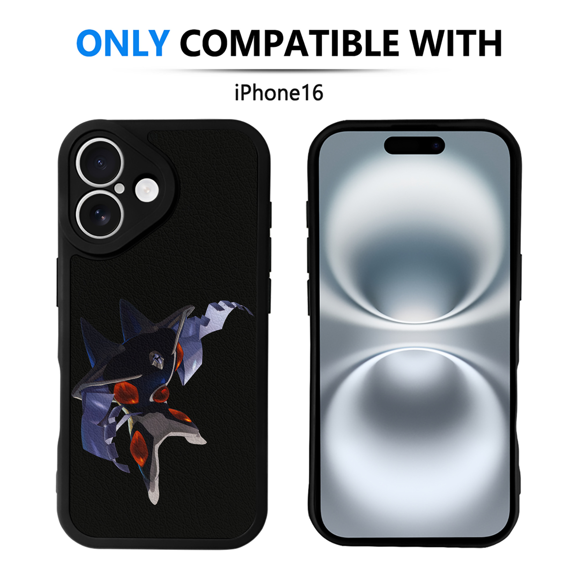 （画像用） EVA 新世紀エヴァンゲリオン 【iPhone 16シリーズ対応】シリコンスマホケース（レザー調） 材質：シリコン